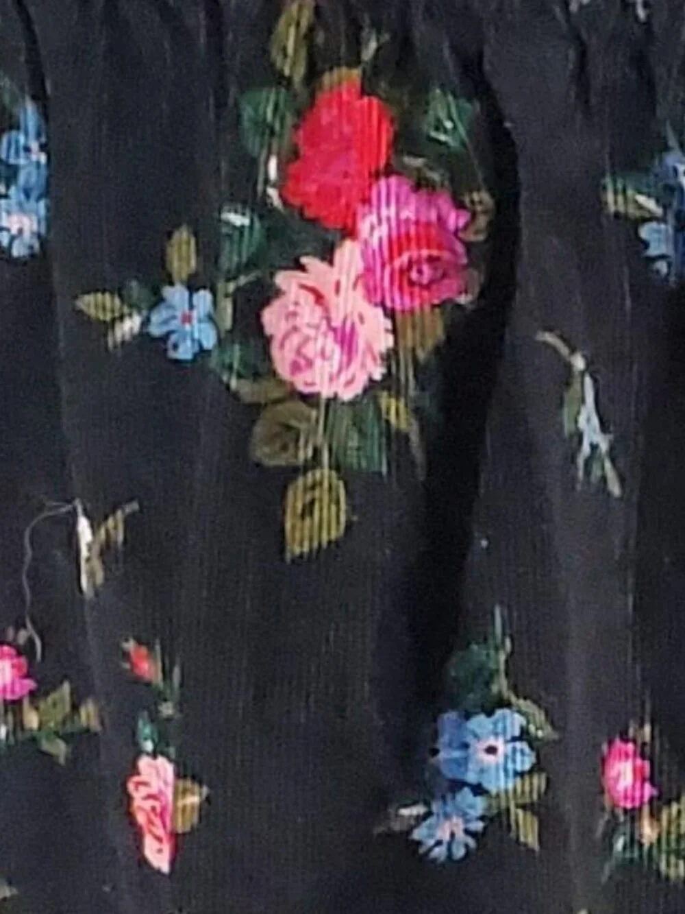 BabyGap Black Corduroy Floral Print Dress NWT sz 2 yrs